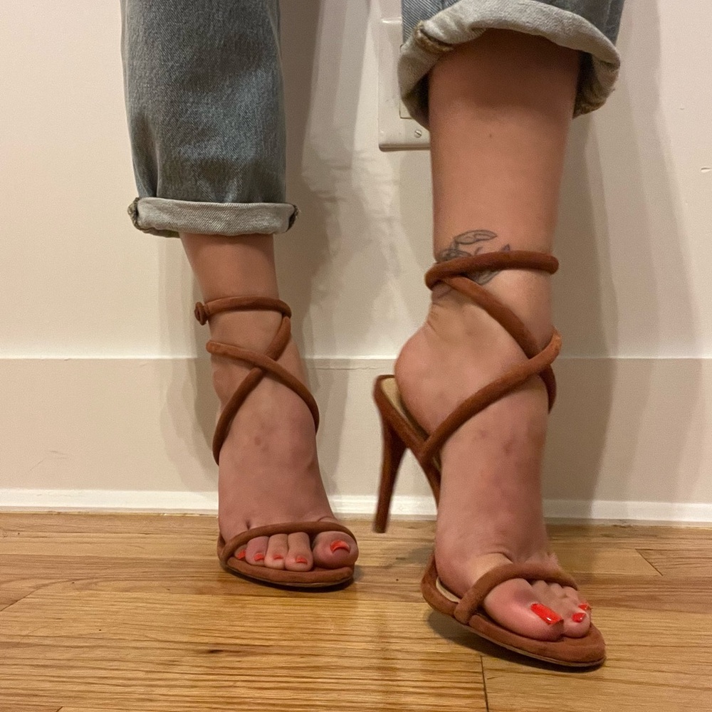 Veronica Beard Suede Sandals